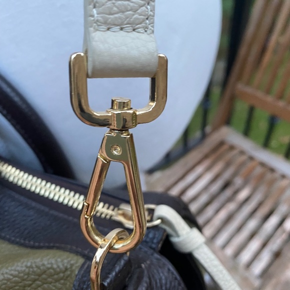 Elisabetta Yang Italian Made Leather/Suede Tote - Picture 3 of 8